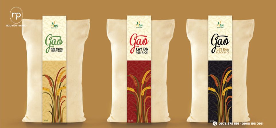 Tem gạo giúp tăng tính thẩm mỹ cho sản phẩm